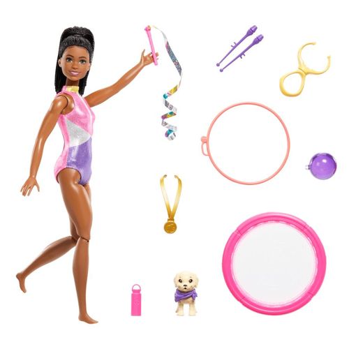 Brooklyn Ginasta Barbie - Mattel HVM10