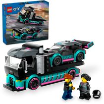 Lego City Carro de Corrida e Caminhao Cegonha 60406 328pcs
