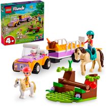 Lego Friends Trailer de Cavalo e Ponei 42634 105pcs
