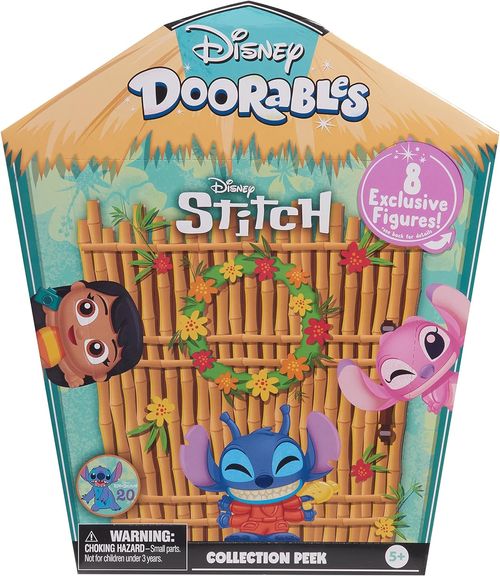 Doorables Disney - Stitch com 8 Bonecos Colecionáveis Surpresa - Sunny