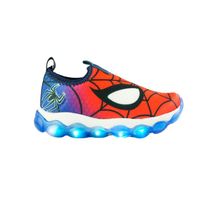 Tênis Infantil Ludique LED Sola Bolha Slip On Aranha MP2202