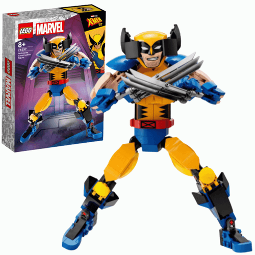 LEGO Marvel Armadura de Construção Wolverine 327Pçs 8+ 76257