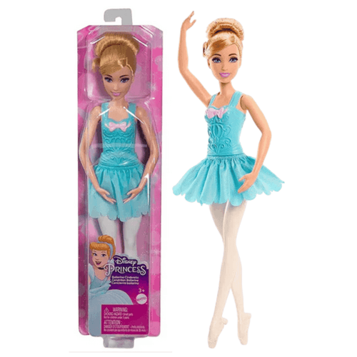 Boneca Disney Princesa Cinderela Bailarina 30Cm 3+ Mattel
