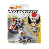 Carrinho Hot Wheels Mario Kart Toad Sneeker GBG30 Mattel