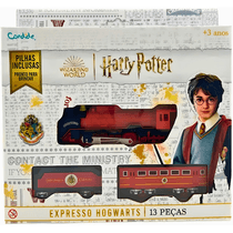 Ferrovia Mágica Harry Potter Hogwarts 13 Peças Candide