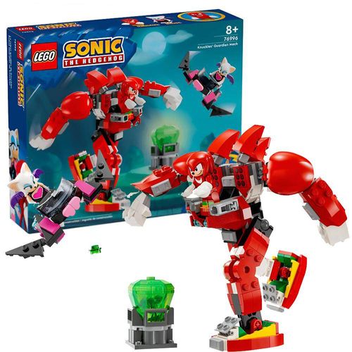 Lego Sonic Robo Guardiao do Knuckles 276 Pecas 76996