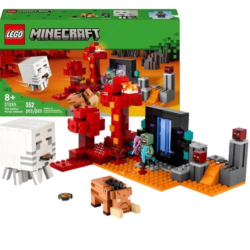 LEGO Minecraft - A Emboscada no Portal do Nether
