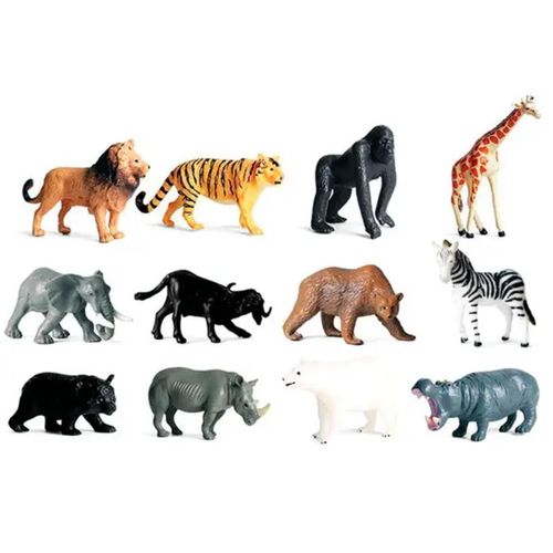 Figuras de Ação - Animais Selvagens - Miniaturas - Modelos Unitários Sortidos - Toyng