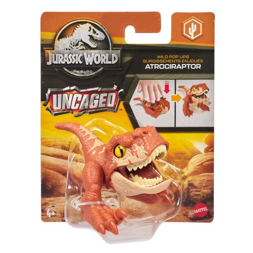 Jurassic World Atrociraptor Uncaged Wild Pop Up Mattel HFR10