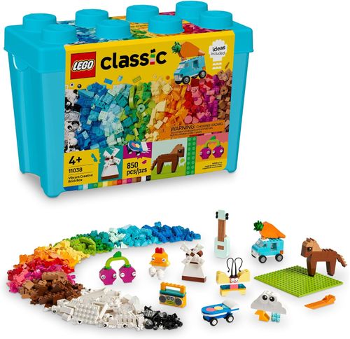11038 Lego Classic - Caixa de Peças Criativas Vibrantes
