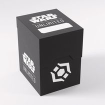 Deck Box Gamegenic Cartas Star Wars Unlimited Preto E Branco