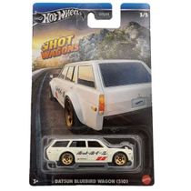 Hot Wheels Carrinho Hot Wagons - Datsun Bluebird Wagon (510) HRR88 - Mattel HWR56