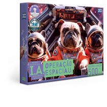 Quebra-Cabeça - 500 Peças - Operação Espaciau - Game office - Toyster