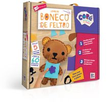 Livro de Atividades - Coleção Fazendo Arte - Livro Do Boneco De Feltro - Toyster