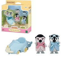 Sylvanian Families Bebê Pinguim Com Carrinho