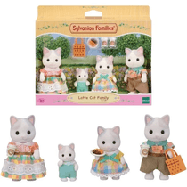 Sylvanian Families Família dos Gatos de Leite