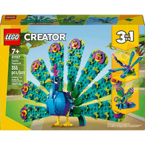 Lego Creator 3 em 1 Pavão Exótico 31157