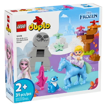 Lego Duplo Elsa E Bruni Na Floresta Encantada 10418
