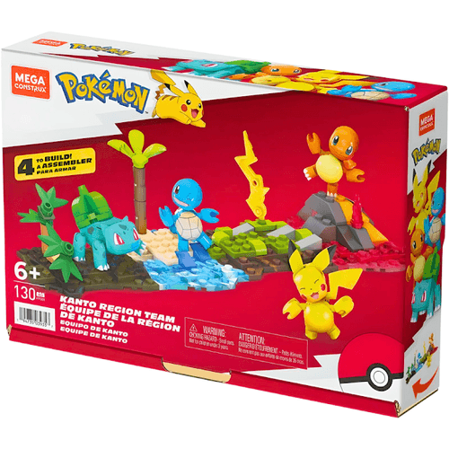 Mega Construx Pokémon Kanto Team HFG05 Mattel