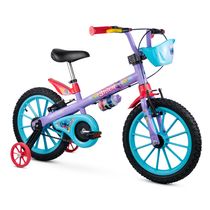Bicicleta - Aro 16 -  Stitch - Lilas - Nathor