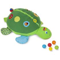 Tartaruga Interativa com 60 Bolinhas de Plástico para Bebês e Crianças, Melissa & Doug, Verde