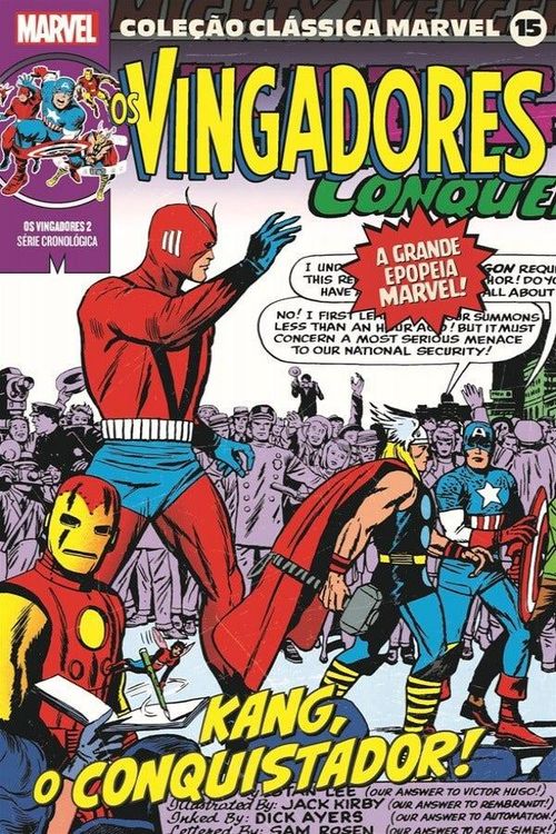 Coleção Clássica Marvel Vol. 15 - Vingadores Vol. 2