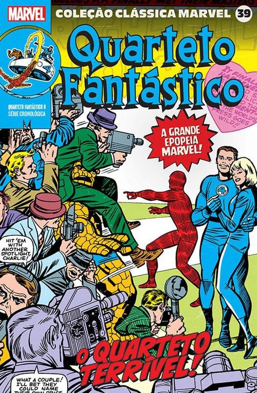 Coleção Clássica Marvel Vol. 39 - Quarteto Fantástico Vol. 8