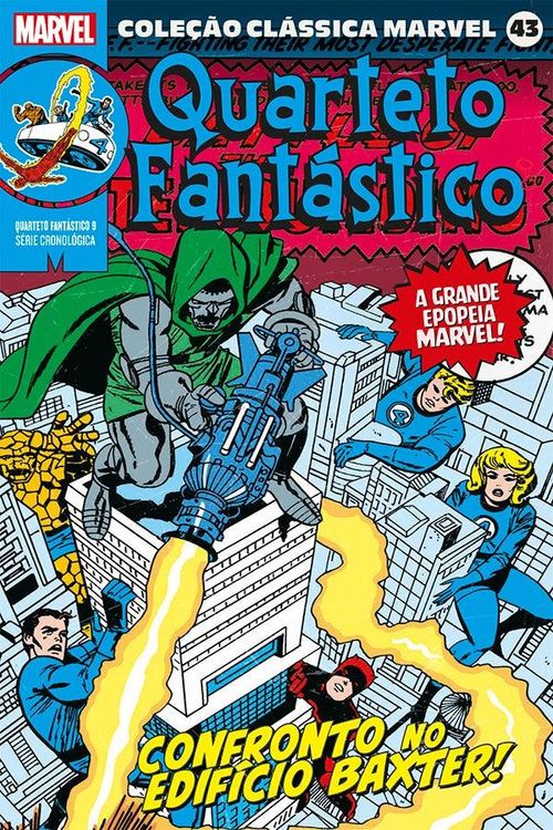 Coleção Clássica Marvel Vol. 43 - Quarteto Fantástico Vol. 9