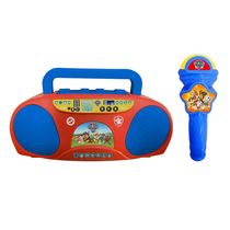 Brinquedo Musical - Patrulha Canina - Boombox Karaokê - Candide