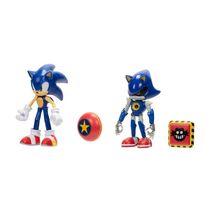 Conjunto De Figuras - Sonic - Sonic & Metal Sonic - Sunny