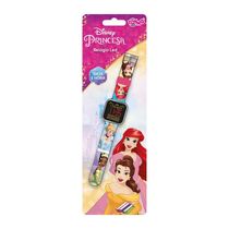 Relógio Led Infantil - Princesas Disney - Toyng