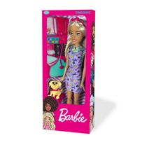 Boneca Barbie Veterinária Gigante com Mini Pet e Mecanismo - Pupee