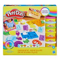 Conjunto de Massinhas - Play-Doh - Moldes de Números - Hasbro