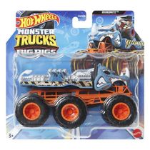 Hot Wheels Monster Truck Caminhão Reboque Rhinomite - Mattel