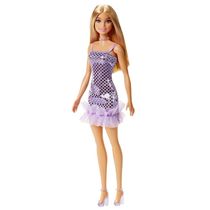 Boneca Barbie Fashion Vestido Glitter - Mattel T7580