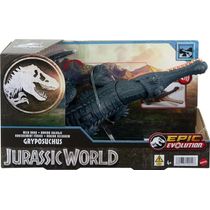 Boneco Jurassic World Dinossauro Gryposuchus Rugido Feroz - Mattel HTK71