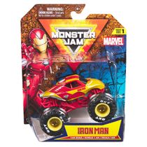 Carrinho do Homem de Ferro Escala 1:64 Marvel - Monster Jam