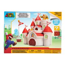 Playset Castelo Deluxe do Reino Cogumelo - Super Mario