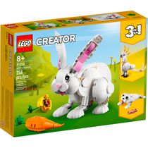 Lego Creator Coelho Branco 31133 258pcs