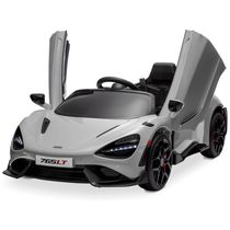 Carro Elétrico Infantil McLaren 765LT com 2 Velocidades, Controle dos Pais, Portas Hidráulicas, Partida Suave, 12V, K...