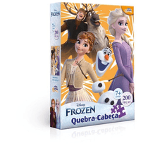 Quebra-Cabeças Frozen 200 Peças 8033 Hasbro