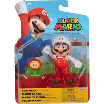 Super Mario Boneco 4.0 Polegadas Colecionável