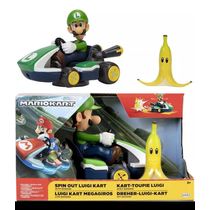 Carrinho Super Mario Kart Spin Out Verde - Candide 3022