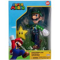 Figura Luigi e Super Star - Super Mario Sunny 4263