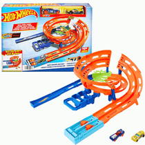 Hot Wheels Pista Circuito Giro Veloz C/ 2 Carrinhos 4+Mattel