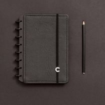 Caderno Inteligente 1/4 A5 Black Ecologico Com 80 Folhas