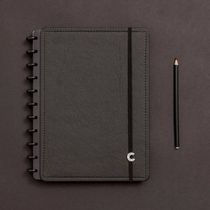 Caderno Inteligente Grande Black Ecologico Com 80 Folhas