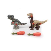 Conjunto de Figuras Articuladas - Dino Friends - Monta e Desmonta - Modelos Sortidos - FanFun