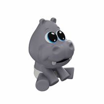 Figura - Babyland - Fofilhotes - Hipopotamozinho - Cinza - Cardoso