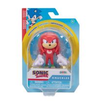 Boneco Articulado Knuckles de 6cm - Sonic